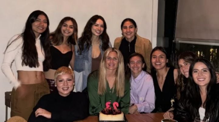 Aficionados encuentran más fotografías de Miah Zuazua con jugadoras del Club América Femenil