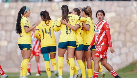 Con puros GOLAZOS el Club América Femenil GANÓ y GOLEÓ a las Centellas del Necaxa