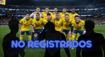 3 CRACKS del Club América NO son REGISTRADOS para la Concachampions 2025