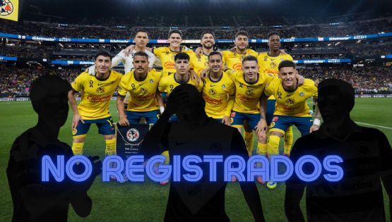 3 CRACKS del Club América NO son REGISTRADOS para la Concachampions 2025