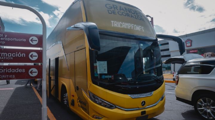 Club América estrenará diseño en su autobús para CELEBRAR el TRICAMPEONATO