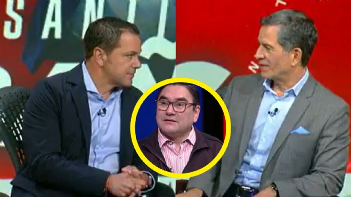 Santiago Baños HUMILLA a Javier Alarcón y a Jorge Pietrasanta en plena transmisión