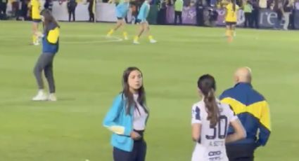 ¡'Enojo' en los altos mandos! Regañan a Montse Saldívar al término del partido entre América Femenil y Rayadas de Monterrey