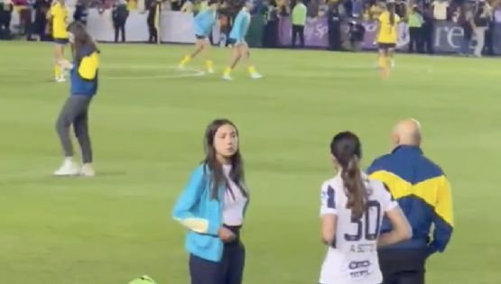 ¡'Enojo' en los altos mandos! Regañan a Montse Saldívar al término del partido entre América Femenil y Rayadas de Monterrey