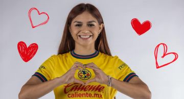 Club América y Jana Gutiérrez PROTAGONIZAN VIDEO sobre el Primer Amor por el 14 de febrero