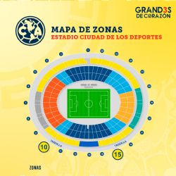 Las ZONAS que la afición del Club América YA AGOTÓ en el Estadio para el partido vs León