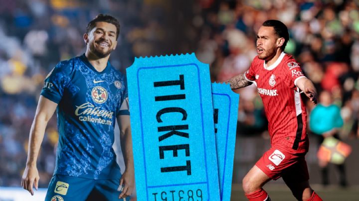 El PRECIO OFICIAL de los BOLETOS para el partido del Club América vs Toluca del Clausura 2025