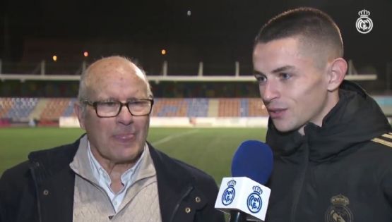 Álvaro Fidalgo comparte EMOTIVO RECUERDO de sus inicios en el Real Madrid con su abuelo