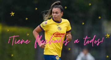 Priscila Flor da Silva FESTEJA con gesto que ENAMORA a la afición del Club América