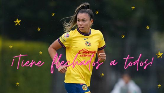 Priscila Flor da Silva FESTEJA con gesto que ENAMORA a la afición del Club América