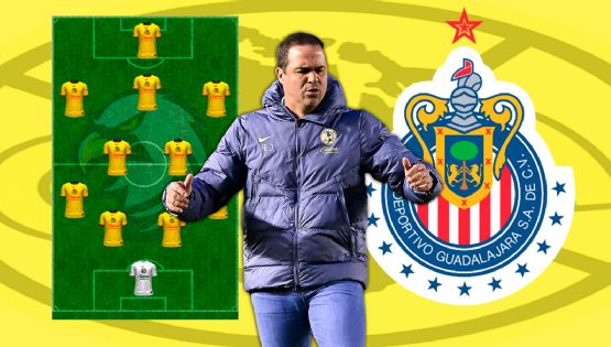 La ALINEACIÓN CONFIRMADA del Club América vs Chivas por la vuelta de los 8vos de final de la Concachampions