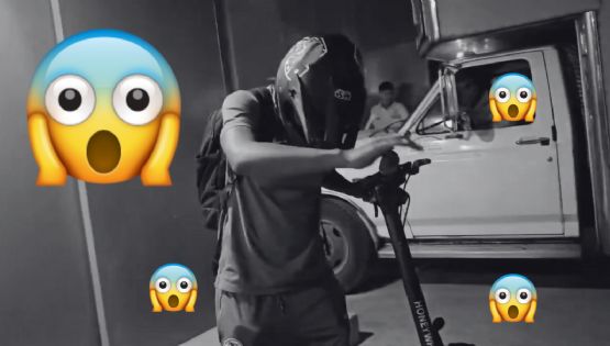 Jugadora del Club América Femenil atendió a una fila INMENSA de aficionados y después se marchó en scooter