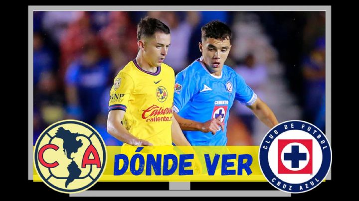Dónde ver EN VIVO el Club América vs Cruz Azul por la ida de los 4tos de final de la Concachampions