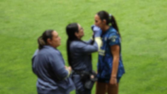 La lesión que no se vio en TV: así acabó Kim Rodríguez tras FUERTE golpe vs Toluca