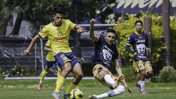 Club América PEGA PRIMERO a Pumas en la ida de los Cuartos de Final Sub19 del Clausura 2025
