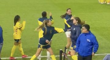 Video: Irene Guerrero CALMÓ los festejos de Nicki Hernández en el Clásico Nacional