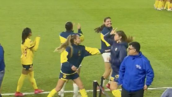 Video: Irene Guerrero CALMÓ los festejos de Nicki Hernández en el Clásico Nacional