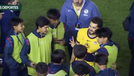 El gesto que pocos vieron: Henry Martín y su festejo con los BALONEROS del América vs Cruz Azul