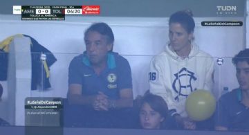 ¿Precio y dónde comprar la sudadera del Club América que llevó a la Final la esposa de Azcárraga?