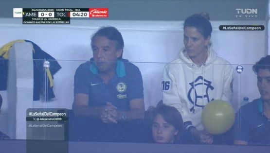 ¿Precio y dónde comprar la sudadera del Club América que llevó a la Final la esposa de Azcárraga?