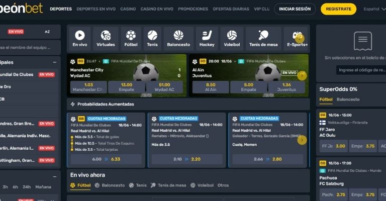Campeonbet deportes a los que apostar