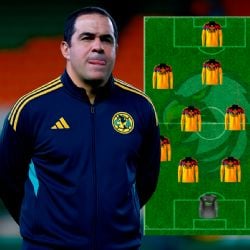La posible alineación del Club América vs Querétaro del Apertura 2025, Jardine haría cambios