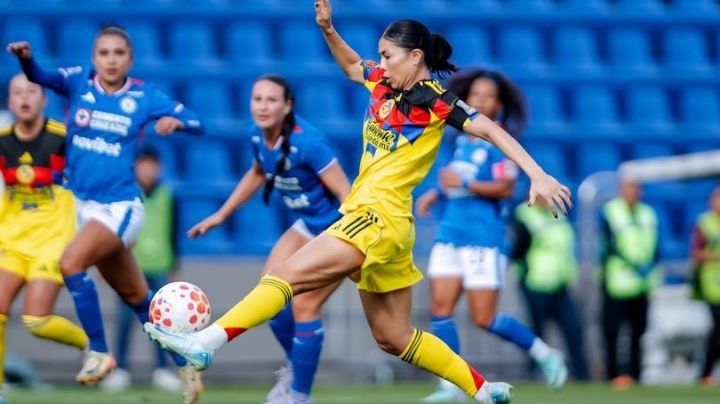 ¡Arrancan la temporada con victoria! Club América Femenil venció a Cruz Azul en la jornada uno