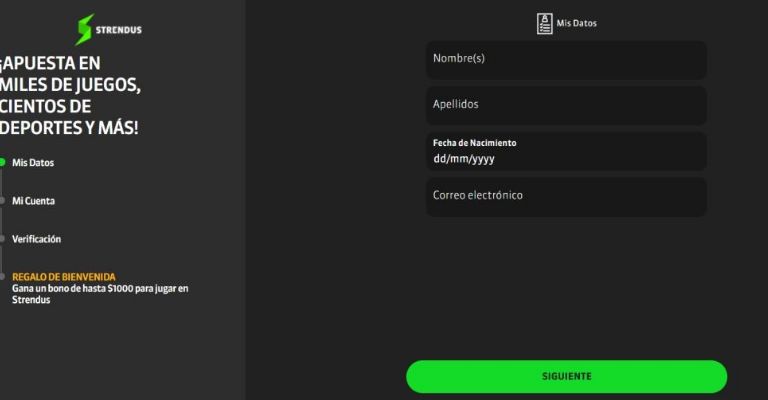 Código promocional Strendus 