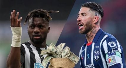 Rayados le paga 5 millones a Sergio Ramos, ¿cuánto le OFRECE el Club América a Allan Saint-Maximin?