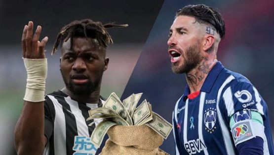 Rayados le paga 5 millones a Sergio Ramos, ¿cuánto le OFRECE el Club América a Allan Saint-Maximin?
