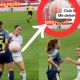 Aficionado se queda sin celular por golpe en el Club América Femenil vs Necaxa