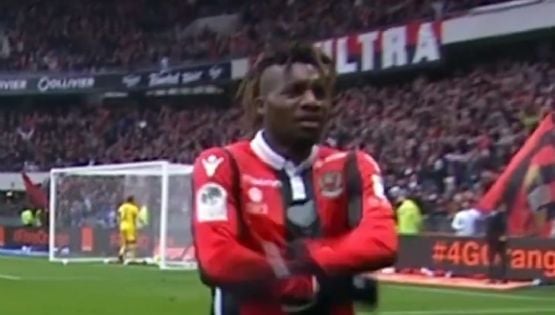 Con todo e indirecta para Denis Boaunga, Club América presentó lo mejor de Allan Saint-Maximin