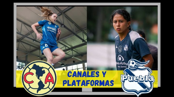 Los canales y plataformas para ver el Club América vs Puebla Femenil del Apertura 2025