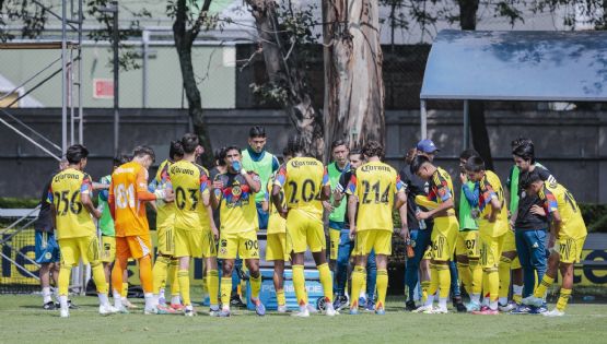 Aún no se gana su lugar en el Primer Equipo, pero salió como CAPITÁN con el América Sub21