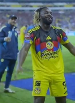 Casi nadie lo vio, pero así predijo Allan Saint Maximin su gol en el debut con el Club América