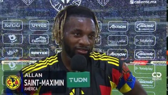 “Me dieron la bienvenida como un…”: las primeras palabras de Allan Saint-Maximin en su debut goleador
