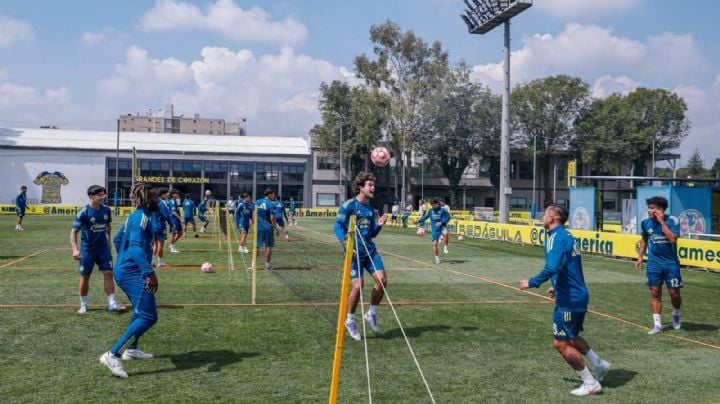 Club América regresa a los entrenamientos pero tiene 4 bajas para preparar el partido vs Pachuca