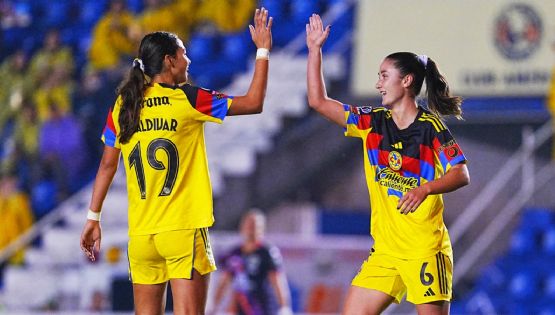 ¡Están de fiesta! Así fue como América Femenil celebró la victoria ante Pachuca en la Concacaf Champions Cup