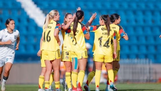 ¡Con ONCE goles, Club América Femenil demostró su superioridad ante Gallos!