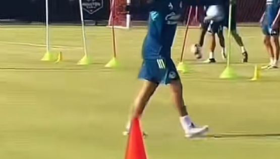 ¿AGRANDADO o se quiere IR del Club América? Afición analiza la actitud de este jugador en el entrenamiento