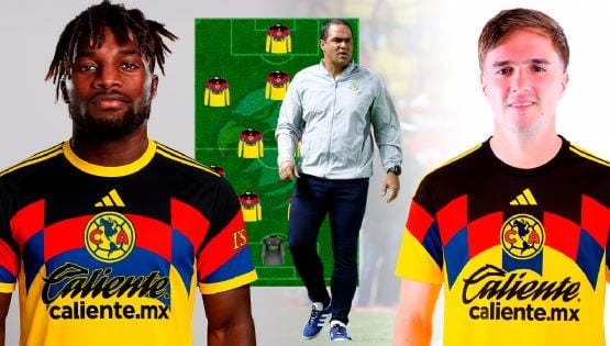 El 11 DEFINITIVO del Club América con sus últimos DOS REFUERZOS para el Apertura 2025
