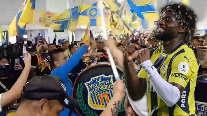 Video: así está esperando la afición a Allan Saint-Maximin, el aeropuerto es azulcrema