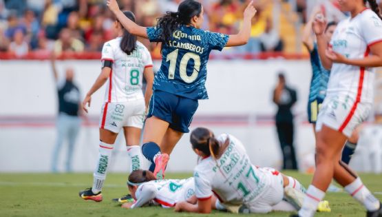 Ni el panal de ABEJAS, ni la tormenta evitó la VICTORIA del Club América Femenil vs Necaxa