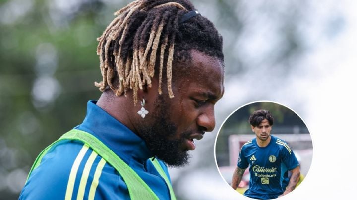 Video: Víctor Dávila hace ENOJAR a Allan Saint-Maximin en el entrenamiento del América