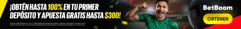 Betboom oferta de bienvenida