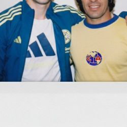 Club América se sube al trend y recrea fotografía de dos jugadores históricos