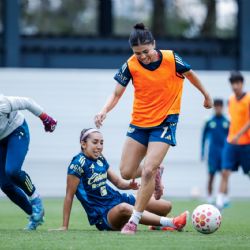 ¡Con la intensidad a tope! Club América Femenil trabaja fuertemente previo al duelo ante Chivas