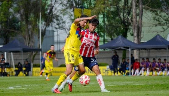 Amargo sabor de boca: Club América Sub 21 empata con Chivas en el Clásico Nacional