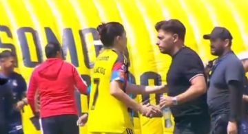 El POLÉMICO gesto de Kiana Palacios a Ángel Villacampa que demuestra su enojo