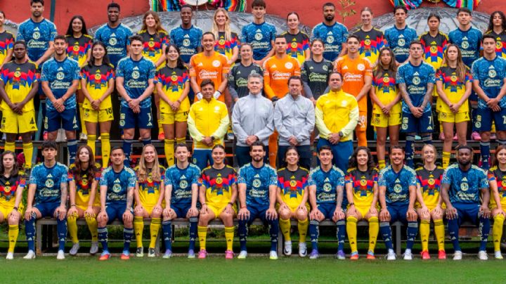 Club América sorprende con la temática de su FOTO OFICIAL para el Apertura 2025